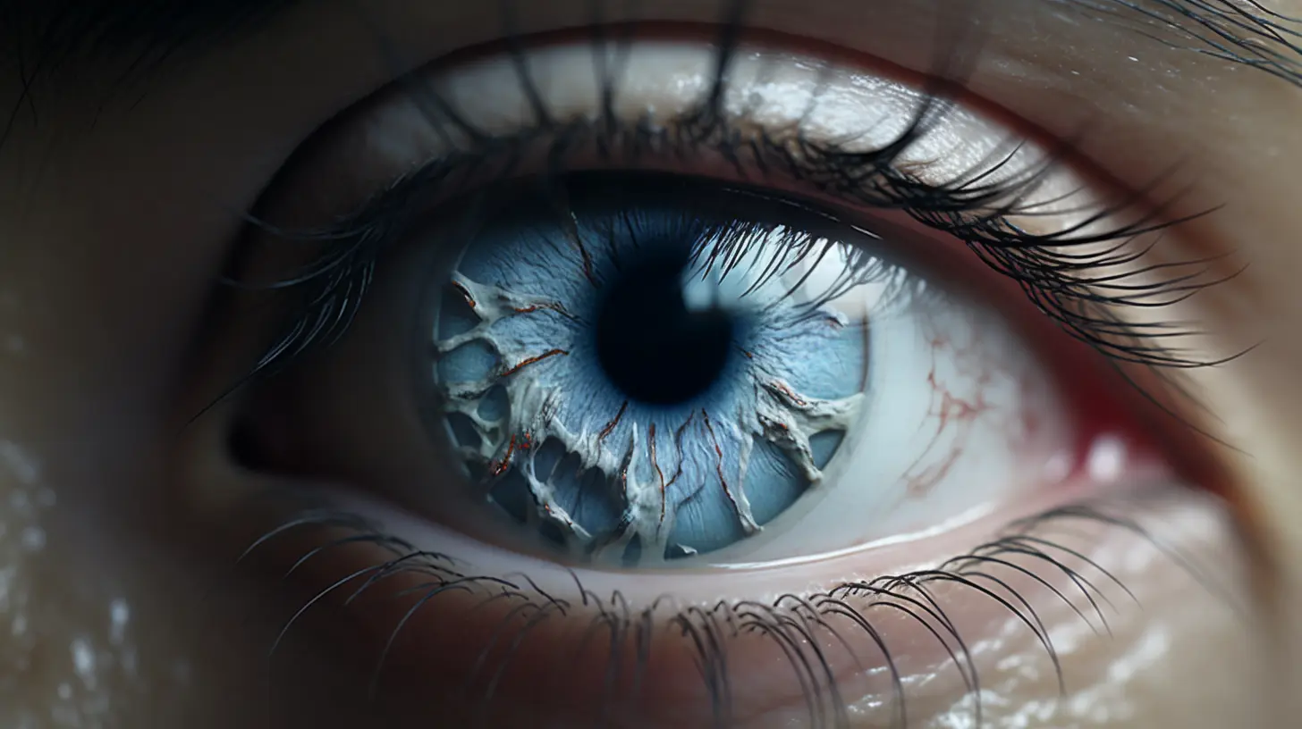 聊斋志异 瞳人语 插图 变异的眼睛